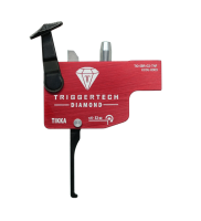 TriggerTech Tikka Single Stage Black Diamond Straight Flat